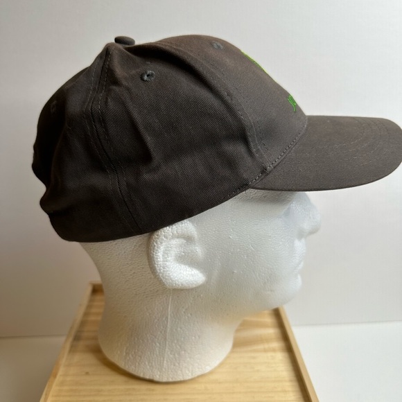 John Deere Ball Cap Hat Adjustable Strap Grey - Picture 4 of 6